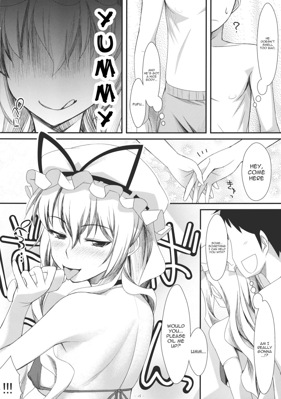 Hentai Manga Comic-A Wild Nymphomaniac Appeared !-Chapter 2-4